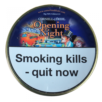 Cornell & Diehl Opening Night Pipe Tobacco 50g Tin